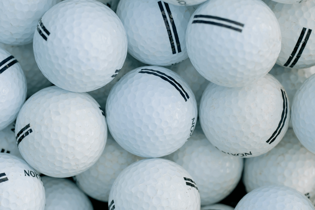 branded golf balls